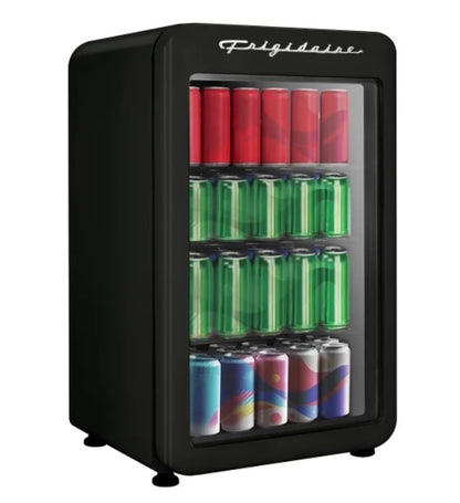 Frigidaire 18 in. 3.3 cu ft. Glass Door Compact Refrigerator with Reversible Door - PuriLite