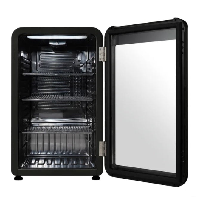 Frigidaire 18 in. 3.3 cu ft. Glass Door Compact Refrigerator with Reversible Door - PuriLite