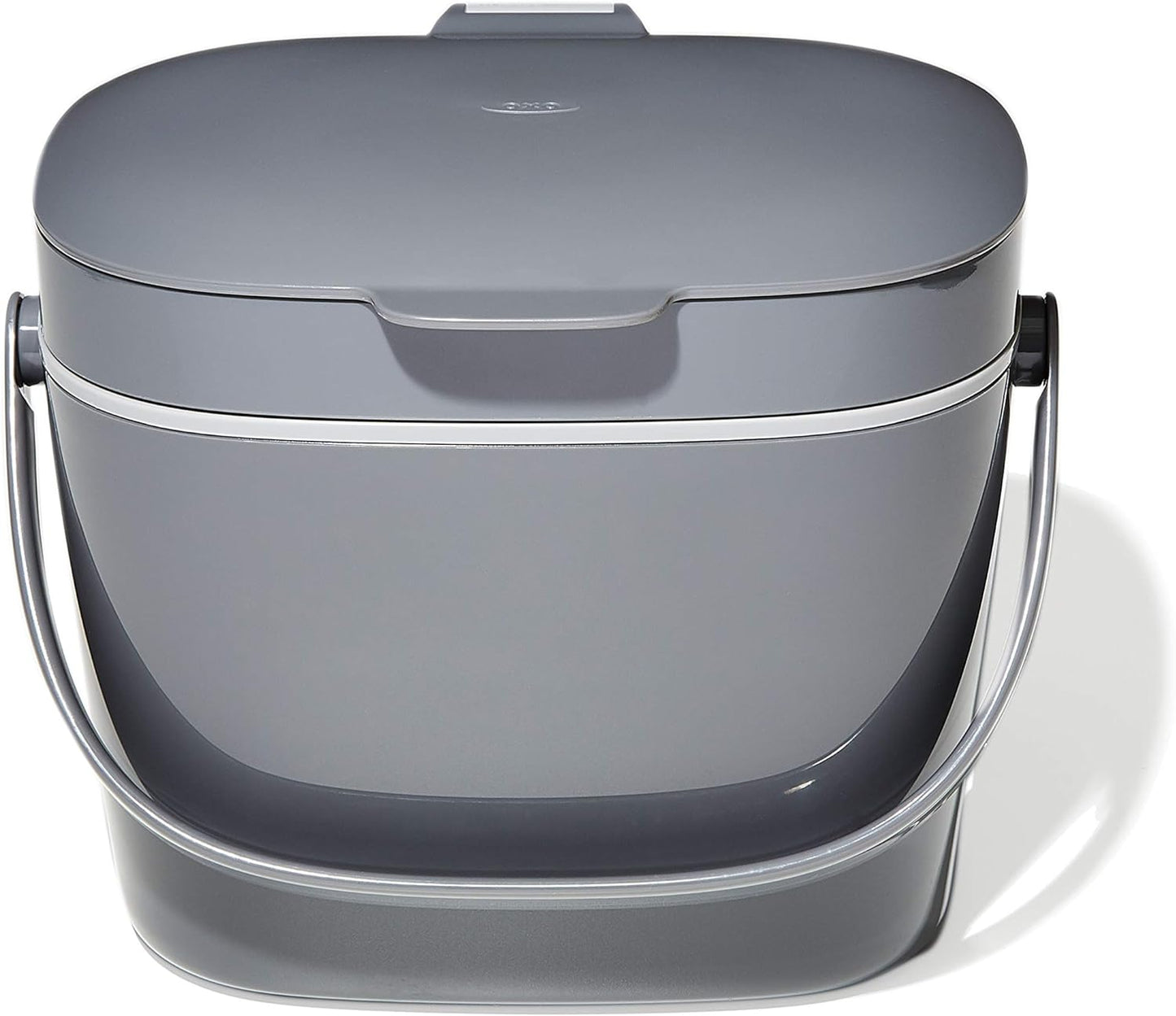NEW OXO Good Grips Easy-Clean Compost Bin - 1.75 GAL/6.62 L | Charcoal
