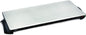 Salton Electric Warming Tray with Automatic Temperature Control, Keeps Food Hot for Buffets, Entertaining, Stainless Steel Warmer Cooktop for Appetizers, Large Surface Measures 25” X 12”, 1000 Watts (TWT40)