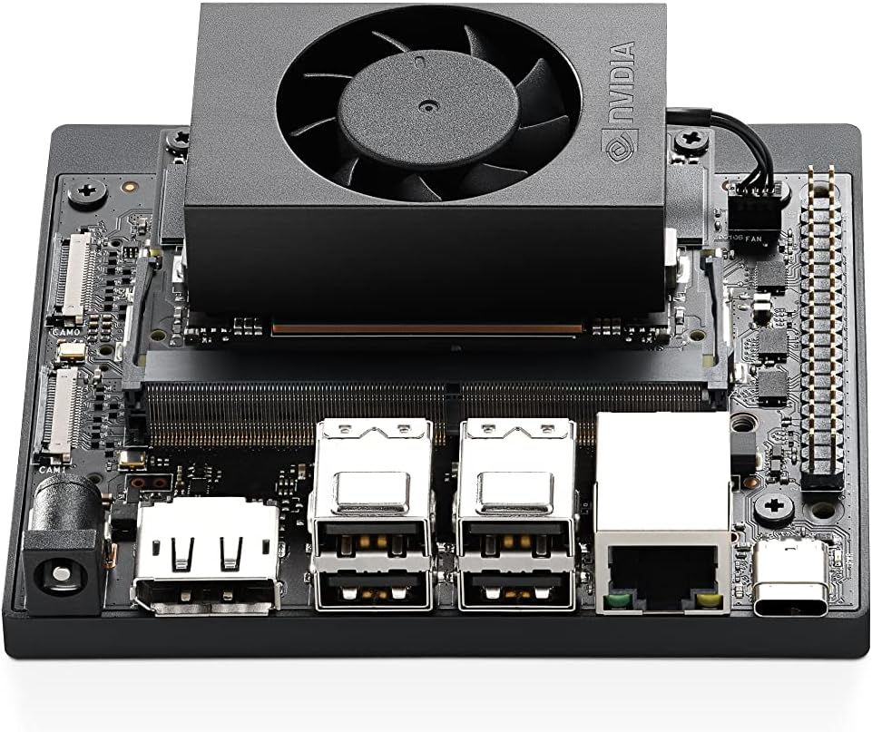NVIDIA Jetson Orin Nano Super Developer Kit – 67 TOPS Edge AI Computer – 8GB Module with Ampere GPU & 6-Core ARM CPU