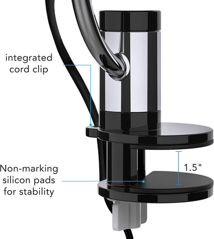 Vornado Pivot Clip Personal Air Circulator Fan with Multi-Surface Clip, Quiet Portable Fan for Office or Bedroom, 3 Speeds, Black