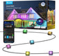 Govee Permanent Outdoor Lights, Smart RGBIC Outdoor Lights with 75 Scene Modes, 100ft with 72 LED IP67 Lights for Christmas Decorations, Work with Alexa, Google Assistant, Black Version