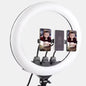 Purilite Select 18-Inch LED Ring Light with Adjustable Tripod Stand – Professional Bi-Color Dimmable Photography and Video Lighting Kit for Streaming, Content Creation, Makeup and Studio Use - PuriLite