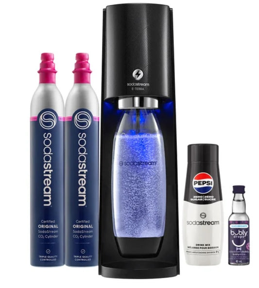SodaStream E-Terra Sparkling Water Maker