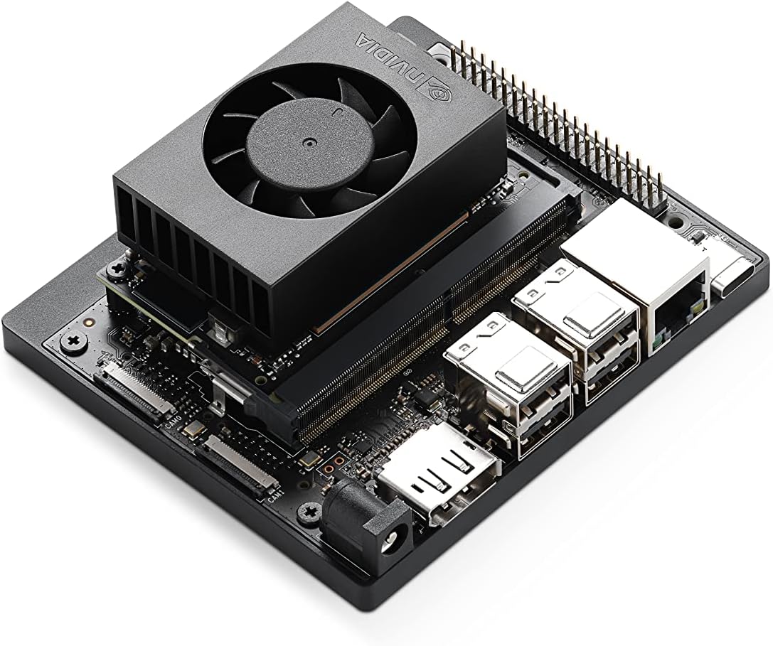 NVIDIA Jetson Orin Nano Super Developer Kit – 67 TOPS Edge AI Computer – 8GB Module with Ampere GPU & 6-Core ARM CPU