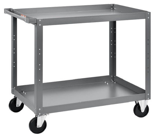 Global Industrial™ Steel Stock Cart w/2 Shelves, 500 lb. Capacity, 36"L x 24"W x 36"H - PuriLite