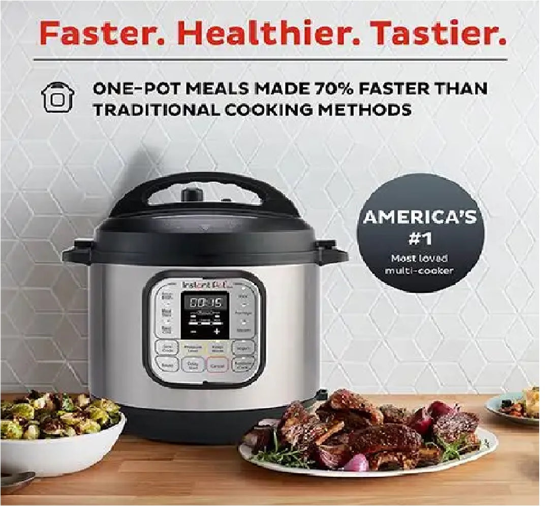 Instant Pot Duo Mini 3 - Quart Multi-Use Pressure Cooker V5 (110-0043-01) - PuriLite