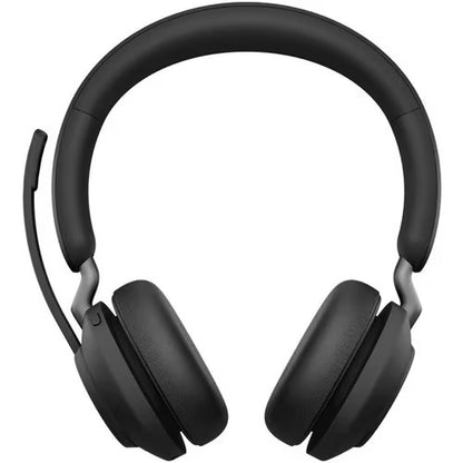 Jabra Evolve2 65 Headset - Microsoft Teams Certification - Stereo - Wireless - Bluetooth - 98.4 ft - Over-the-head - Binaural - Supra-aural - PuriLite