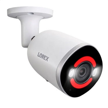Lorex Fusion 4K 16-Channel 2TB Wired NVR Security System with 8 Indoor/Outdoor Smart Lighting Cameras - PuriLite