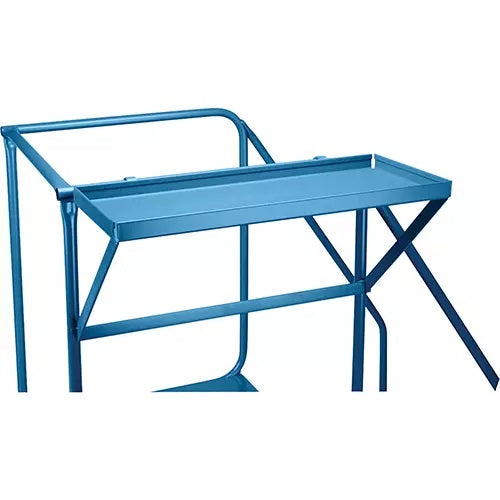 Mechanics/Maintenance Rolling Ladder, Steel, 4 Steps, 38" Platform Height - PuriLite