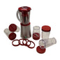 Ecohouzng Multi-Function Electric Stand Blender in Red
