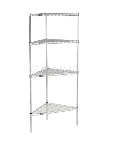 Nexel® ST24C Chrome Triangle Wire Shelf 24" - PuriLite