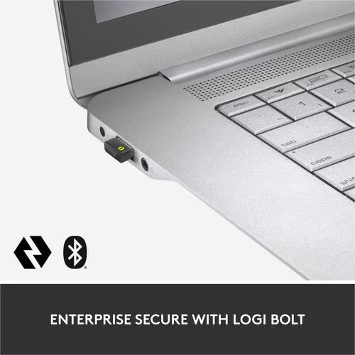 Logitech MX Keys + MX Master Mouse Combo Gen 2 – Wireless, Bluetooth, USB – High Precision 8000 DPI – Darkfield – Mac/Windows