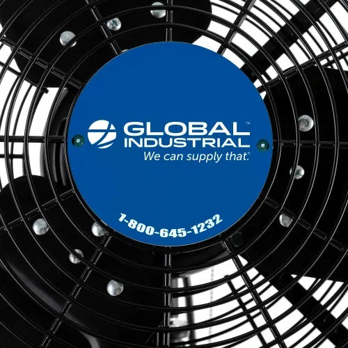 Global Industrial™ 30" Outdoor Rated Oscillating Wall Mount Fan, 2 Speed, 8,400 CFM, 3/10 HP