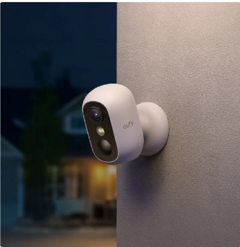 EufyCam C34 Security Camera with Solar Panel, 2-pack - PuriLite