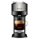 Nespresso Vertuo Next Deluxe Coffee and Espresso Machine by Breville with Aeroccino, Chrome - PuriLite