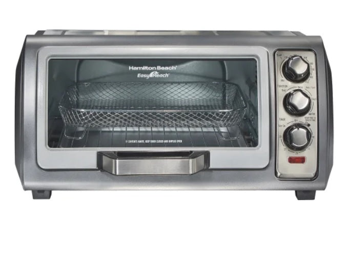 Hamilton Beach Sure-Crisp Air Fryer Toaster Oven with Easy Reach Door - PuriLite