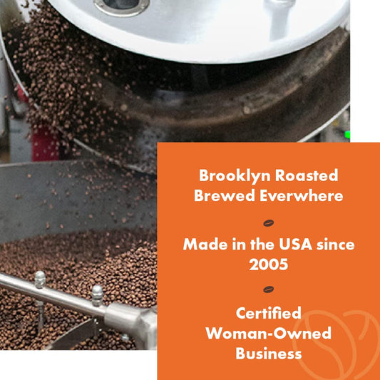Café Grumpy Coffee Momentum Blend Whole Arabica Beans, 12oz Bag, Medium Roast, Drip, French Press, Pour Over, Cold Brew (Whole Beans) - PuriLite