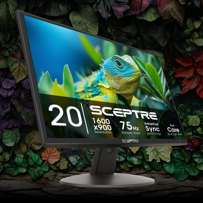 Sceptre New 20-inch Professional Monitor 1600 x 900 HDMI x2 Build-in Speakers 2025