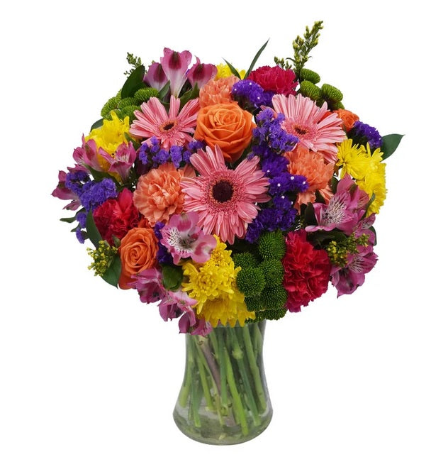 Carnival Bouquet with Vase - PuriLite