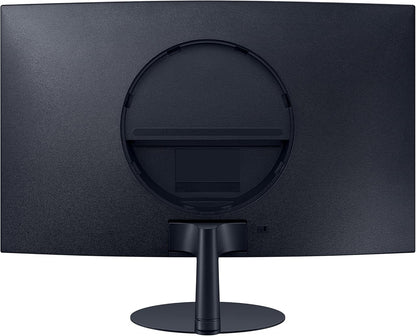 Samsung 27-Inch S39C Series FHD Curved Gaming Monitor, 75Hz, AMD FreeSync, Game Mode, Advanced Eye Comfort, Frameless Display, Built in Speakers, Slim Metal Stand, LS27C392EANXGO, Black