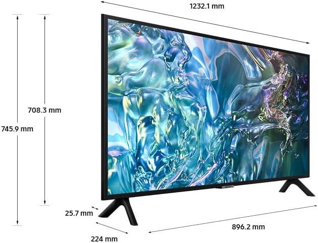 Samsung 55-Inch QLED 4K Q60D Series Quantum HDR, Q-Symphony, Motion Xcelerator, Gaming Hub, Smart TV - [QN55Q60DAFXZC] [Canada Version] (2024)