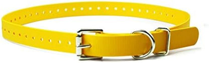 Sparky PetCo Compatible 3/4" Waterproof Biothane Replacement Roller Buckle Dog Collar E Collar Garmin SportDogs (Blue)
