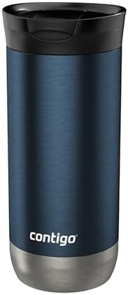Contigo Huron 2.0 Stainless Steel Travel Mug with Leak-Proof SnapSeal Lid, Vacuum-Insulated Tumbler for Coffee and Tea, Pansy