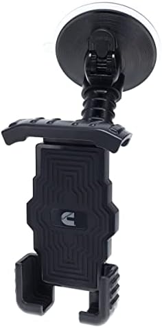 Cummins Windshield Phone Mount CMNWSPH - Suction Cup Phone Holder for Car or Truck Window or Dash Universal Fit - Black