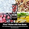 Ninja NJ601AMZ Professional Blender with 1000-Watt Motor & 72 oz Dishwasher-Safe Total Crushing Pitcher for Smoothies, Shakes & Frozen Drinks, Black