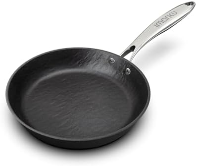 imarku Non Stick Frying Pans - 10 inch Frying Pan Nonstick Skillet, Egg Pan Omelette with Cool Stainless Steel Handle, Dishwasher Safe, Free of PFAS&PFOA, Easy Cleanup, Gifts for Men and Women