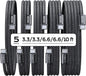 LISEN USB C Cable, 5-Pack [3.3/3.3/6.6/6.6/10FT] USBC to USBC Cable for iPhone 16e 15 Pro Max Charger Cord, 60W (3.1A) C to C Cable Fast Charging for Samsung S25/S24/23, Switch 2, iPad, MacBook