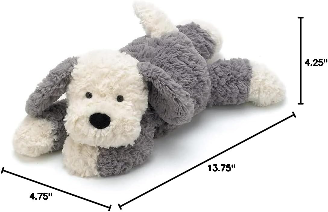Jellycat Tumblie Sheep Dog Stuffed Animal, 14 inches- Dogs and Puppies Plush Toy - Classic Children's Gift