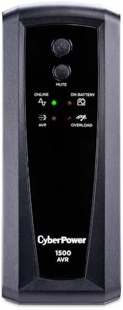 CyberPower CP685AVRG AVR UPS System, 685VA/390W, 8 Outlets, Compact