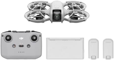 DJI Mini 4K Camera Drone Combo, Drone with 4K UHD Camera for Adults, Under 249 g, 3-Axis Gimbal Stabilization, 10km Video Transmission, Auto Return, 2 Batteries for 62-Min Max Flight Time, QuickShots