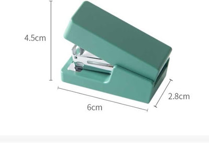 Mini Stapler Set Portable Color Paper Binding Machine Using 24/6/26/6 Staples Stationery Office Supplies