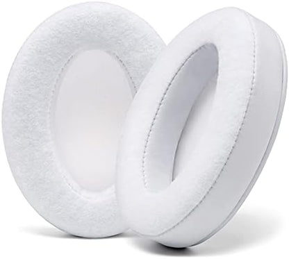 WC PadZ Velour - The Ultimate Upgraded Earpads by Wicked Cushions - Compatible with Audio Technica, HyperX, SteelSeries Arctis & More - Extra Thick - Bigger Opening - Softer Memory Foam | (Black)
