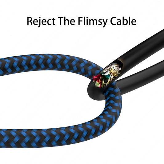 USB C to USB C Cable Nylon Braided 60W 3/3/6/6/10 FT USB Type C Fast Charging Cable for iPhone 16/16 Plus/16 Pro Max/15/15 Plus/15 Pro Max, MacBook Pro, iPad Pro Air, Samsung S24/S24 Ultra/S23 - PuriLite