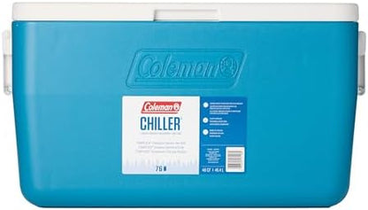 Coleman Chiller Series Insulated Portable Cooler, Hard Cooler with Ice Retention & Handle - Great for Camping, Tailgating, Beach, Picnic, Groceries, Boating & More