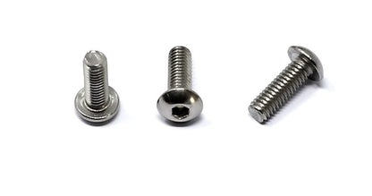 iexcell 50 Pcs M6 x 20mm Thread Pitch 1 mm Stainless Steel 304 Hex Socket Button Head Cap Screws Bolts Kit