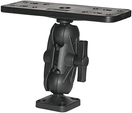 Scotty 0163 Ball-Mount Fish Finder and Universal Mounting Plate