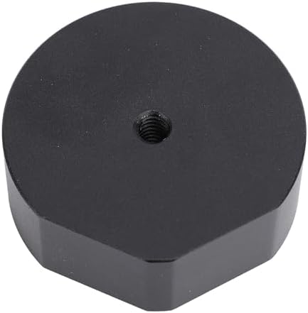 EVGATSAUTO Satellite Antennas Tiv Adapter Robust Aluminum Mount Ideal RV Trailer Exchange (Black)