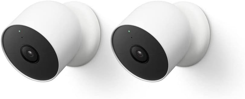 Google Nest Security Cam (Wired) - 2nd Generation - Snow