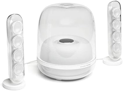 Harman Kardon SoundSticks 4 Bluetooth Speaker System, Black (HKSOUNDSTICK4BLKAM)