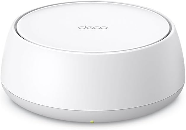 TP-Link Deco BE5000 Dual-Band WiFi 7 Mesh System (Deco BE25) – Supports 150+ Devices, 5GHz/2.4GHz, 2.5Gbps Ports, MLO, 4K-QAM, HomeShield Security, Universal Compatibility (3-Pack)