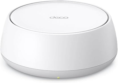 TP-Link Deco BE5000 Dual-Band WiFi 7 Mesh System (Deco BE25) – Supports 150+ Devices, 5GHz/2.4GHz, 2.5Gbps Ports, MLO, 4K-QAM, HomeShield Security, Universal Compatibility (3-Pack)