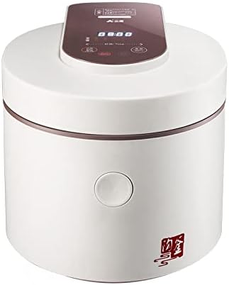 SanYuan Rice Cooker w/Ceramic Inner Pot, 3L Multi-function Cooker, Soup, Congee, and Porridge, Healthy Ceramic Pot, Cook Up to 5Cups Uncooked Rice, CFXB30PC-A10 White 3L, 5Cup