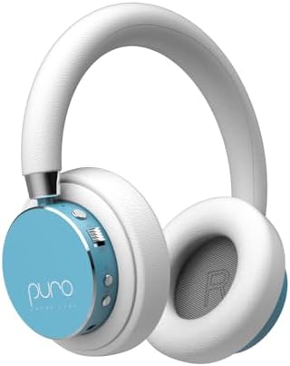 Puro Sound Labs BT2200 Plus Volume Limited Kids’ Bluetooth Headphones (Blue)