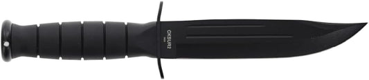 Smith & Wesson Search & Rescue CKSUR1 Clip Point Fixed Blade Knife Rubberized Aluminum Handle - PuriLite